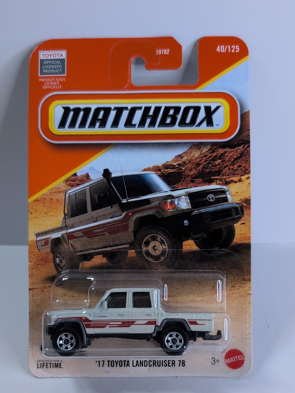 Matchbox Hot Wheels 2017 Toyota Landcruiser 78 Truck 4x4 Mattel NEW Ships In Box